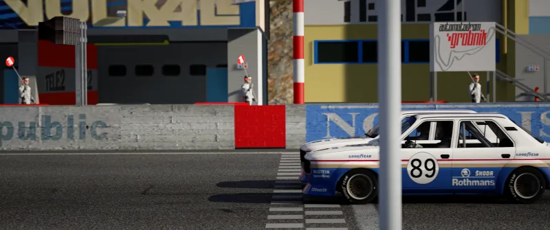 Photo finish with Neck