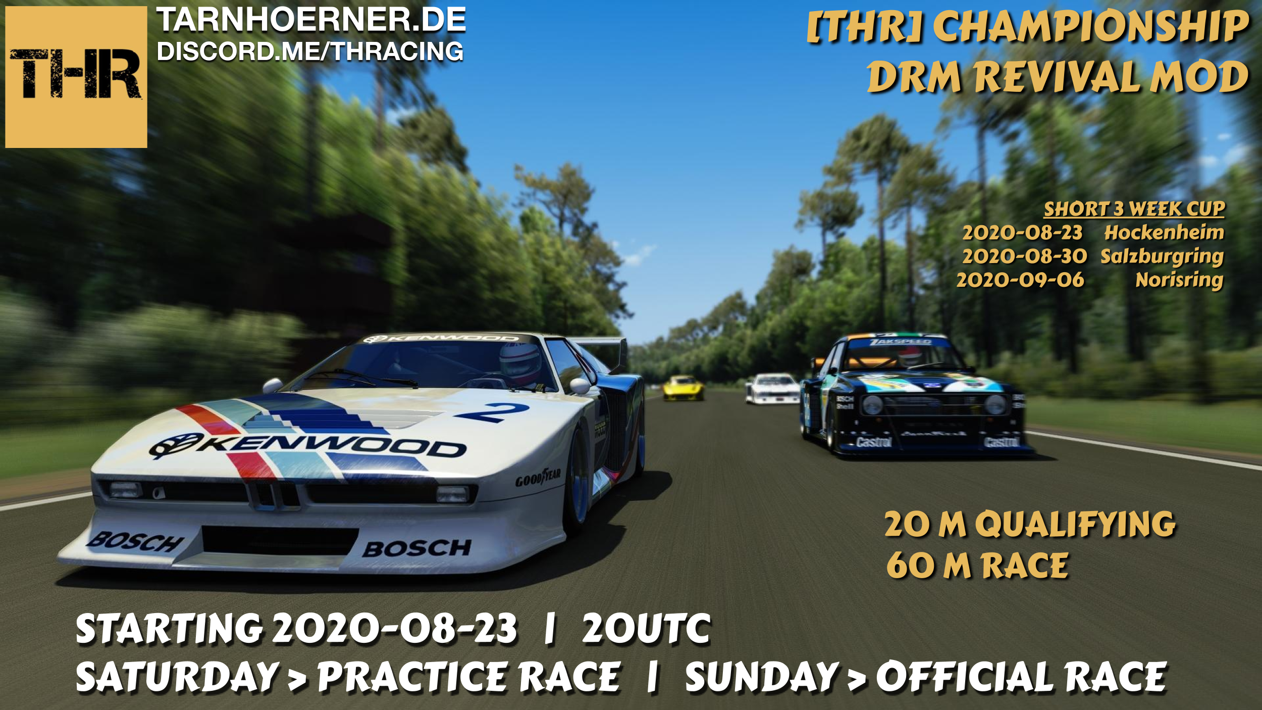 DRM REVIVAL MOD Raceposter