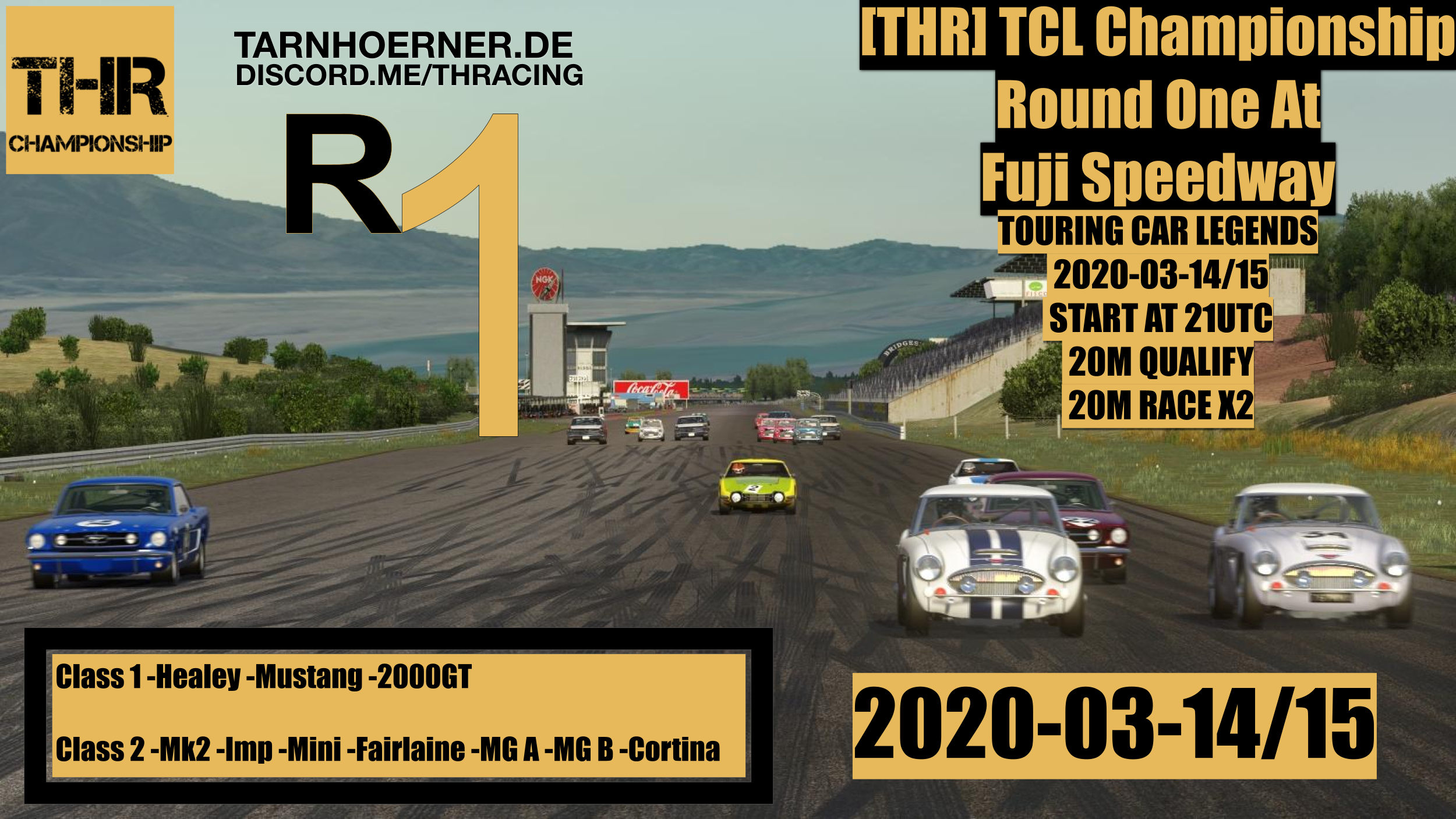 TCL 60s Championship I Raceposter