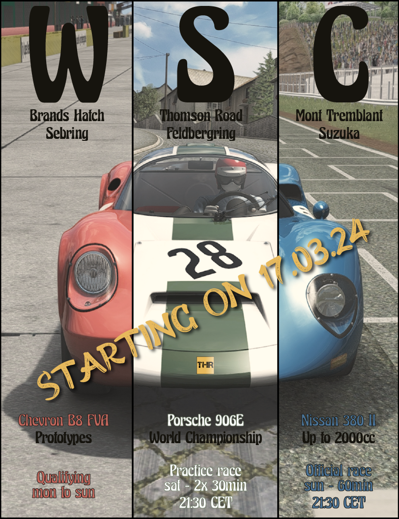 WSCP2 - Top Cup Raceposter