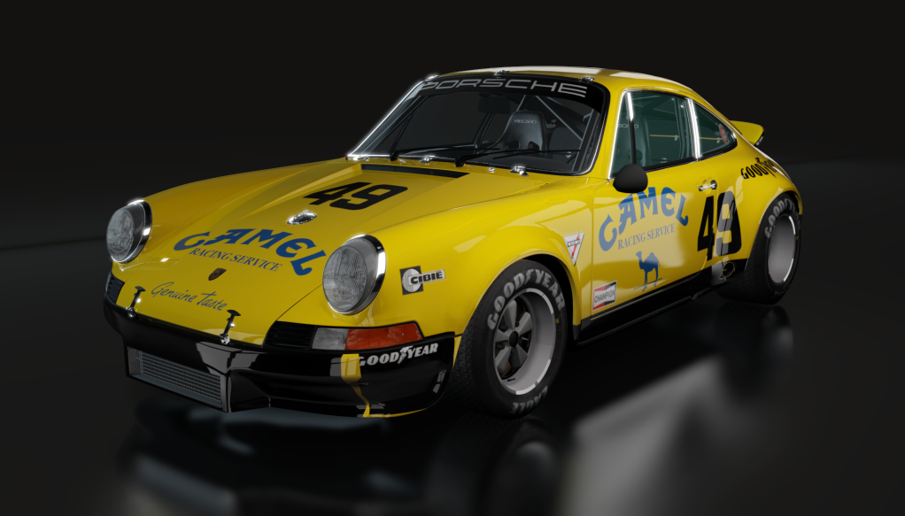 GTR70 Porsche 911 RSR '73 · 49_Camel_Racing_Service