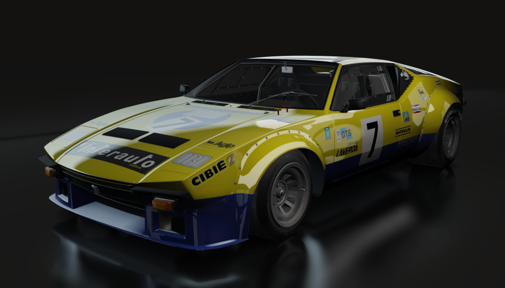 GTR70 Detomaso Pantera Gr4 · 07_yellow