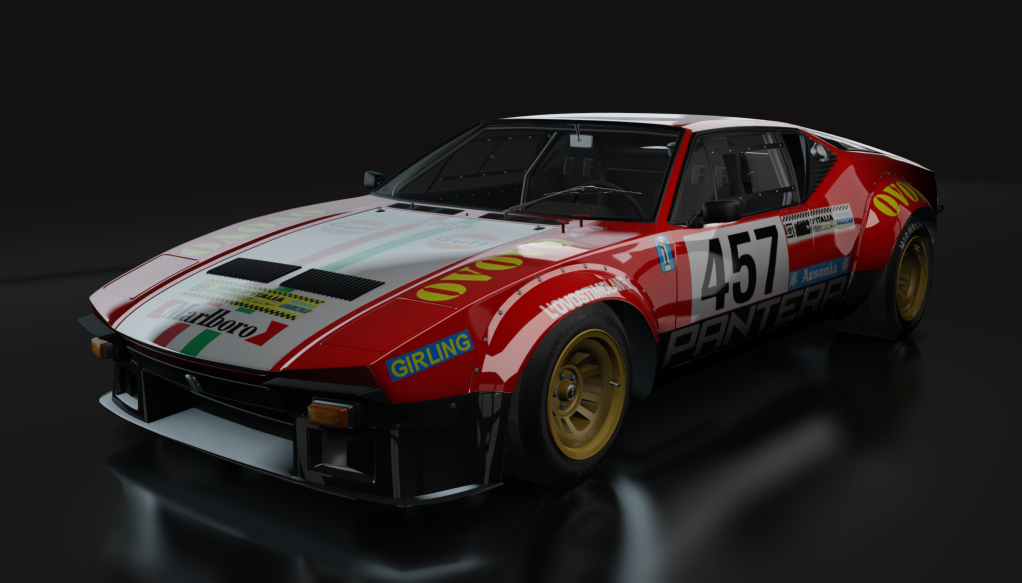 GTR70 Detomaso Pantera Gr4 · 1973_Giro_457