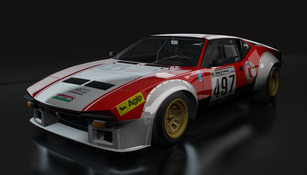 GTR70 Detomaso Pantera Gr4 · 1975_Giro_497