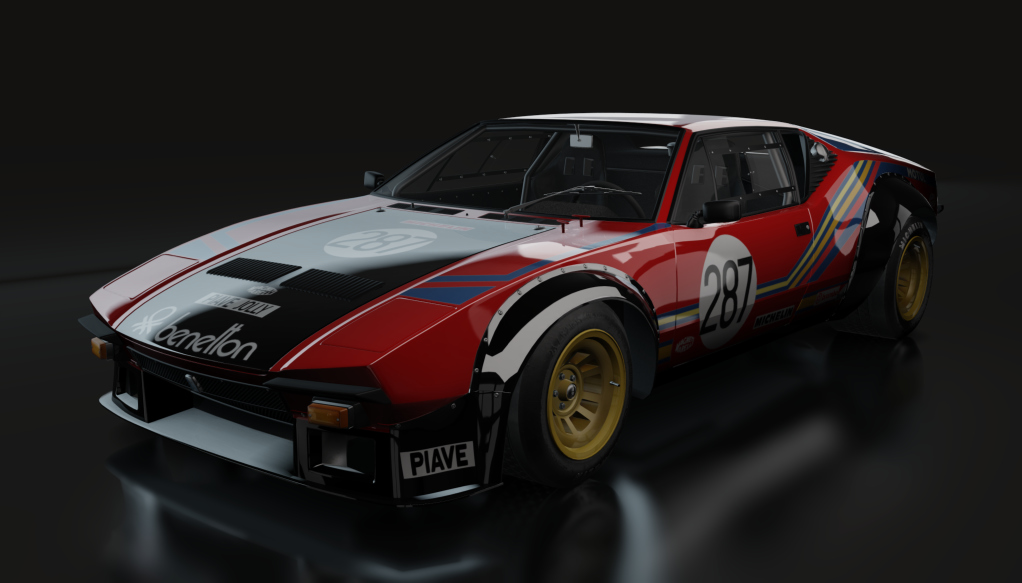 GTR70 Detomaso Pantera Gr4 · 287_red