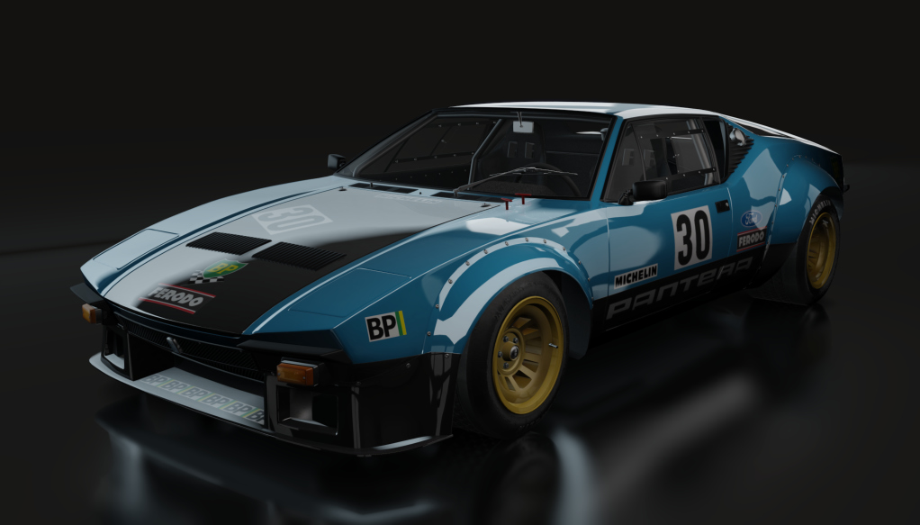 GTR70 Detomaso Pantera Gr4 · 30_blue