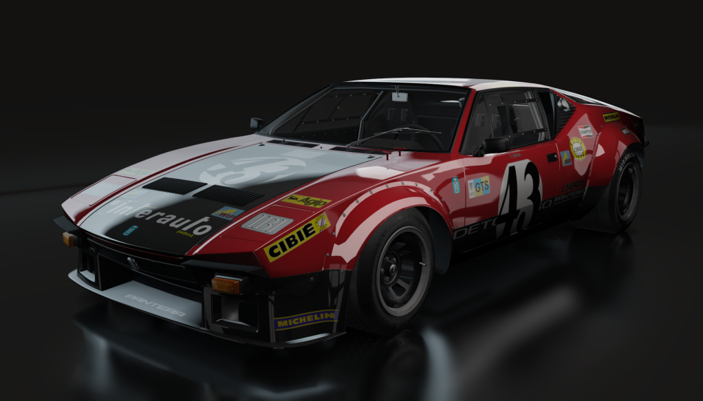 GTR70 Detomaso Pantera Gr4 · 43_red