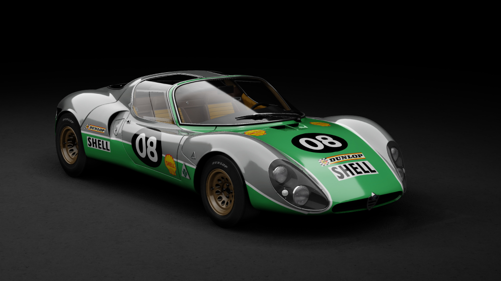GTC60 Alfa Romeo 33 Corsa · green_silver08