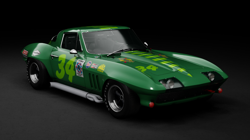 GTC60 Chevrolet Corvette 1967 · green