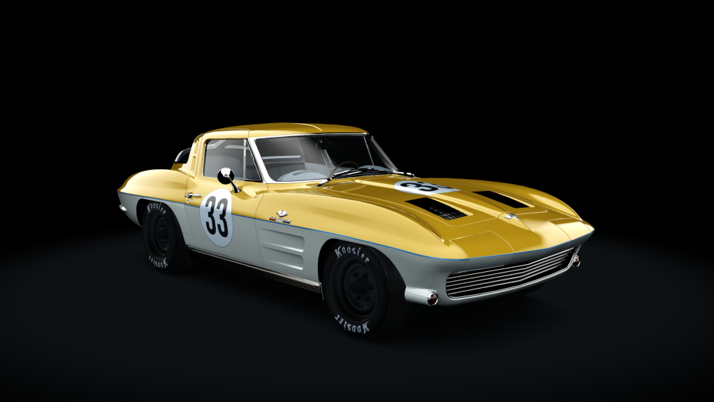 GTC60 Chevrolet Corvette 1963 SCCA · 33_Lamure