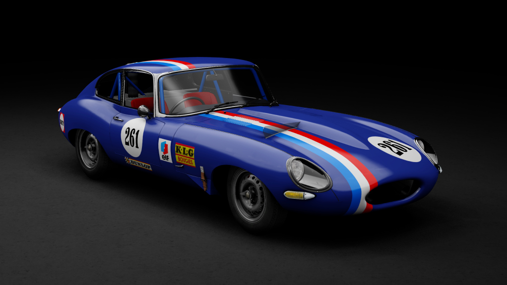 GTC60 Jaguar E-type Le Mans · blue_261