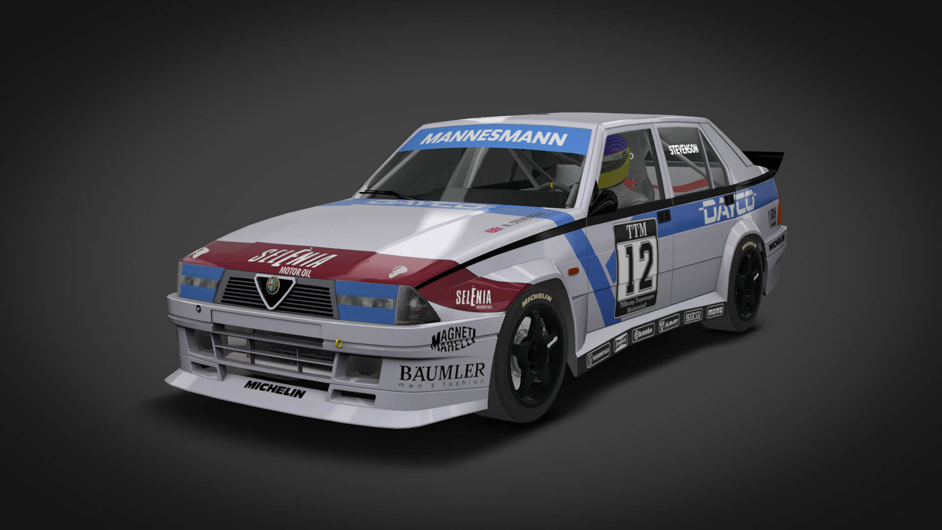 Alfa Romeo 75 Turbo Evoluzione S1 - THR TTM · 12_stevenson_ttm2025