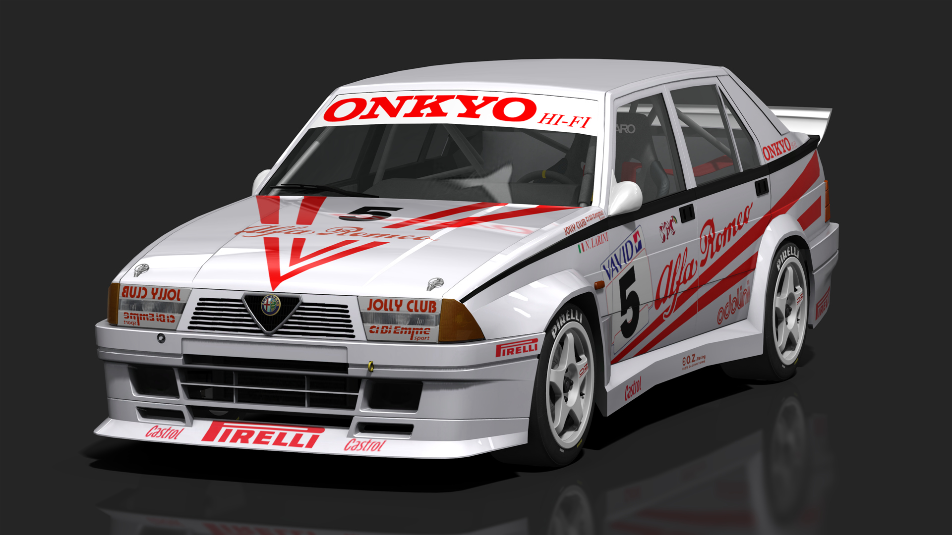 Alfa Romeo 75 Turbo Evoluzione S1 - THR TTM · 5_larini_cis1990