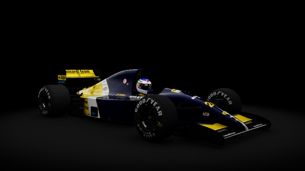 ASR Formula 1991 - Minardi M191 (THR) · 24_morbidelli_r8