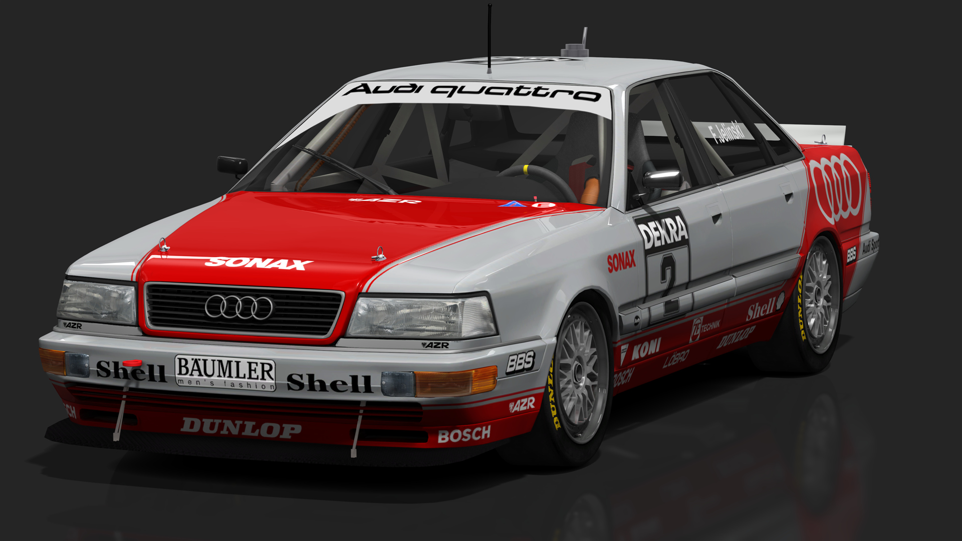 Audi V8 quattro Evo (R6) - THR TTM · 2_jelinski_dtm1992