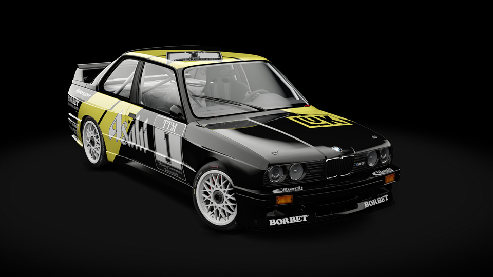 BMW M3 E30 Sport Evolution - THR TTM · 1_cerny_ttm2025