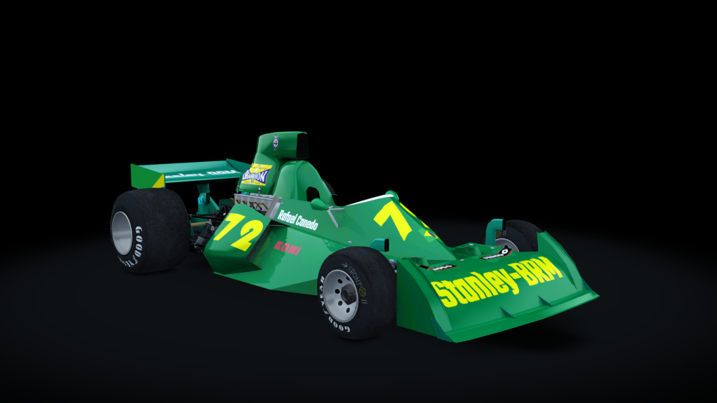 F1C75 BRM · brm_72_rafael_canedo