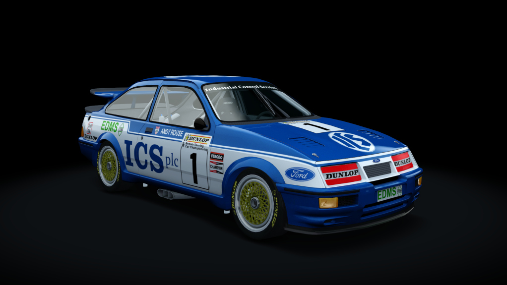 Ford Sierra RS500 DTM 90s · 87btcc_001_rouse