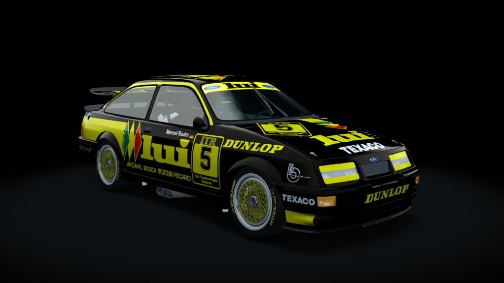Ford Sierra RS500 DTM 90s JCY · 88dtm_005_reuter