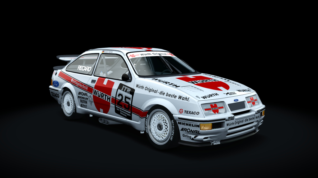 Ford Sierra RS500 DTM 90s JCY · 88dtm_025_hahne