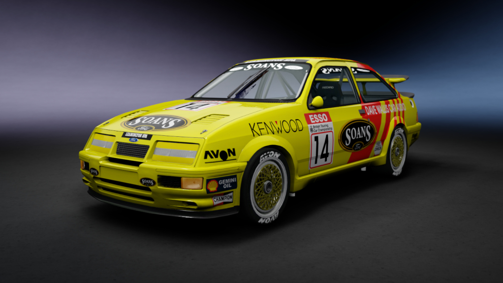 Ford Sierra RS500 DTM 90s JCY · 89btcc_014_hathaway