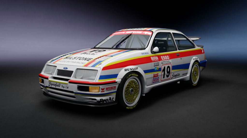 Ford Sierra RS500 DTM 90s JCY · 89btcc_019_brodie