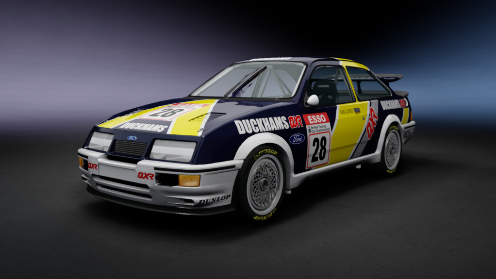 Ford Sierra RS500 DTM 90s JCY · 89btcc_028_jones
