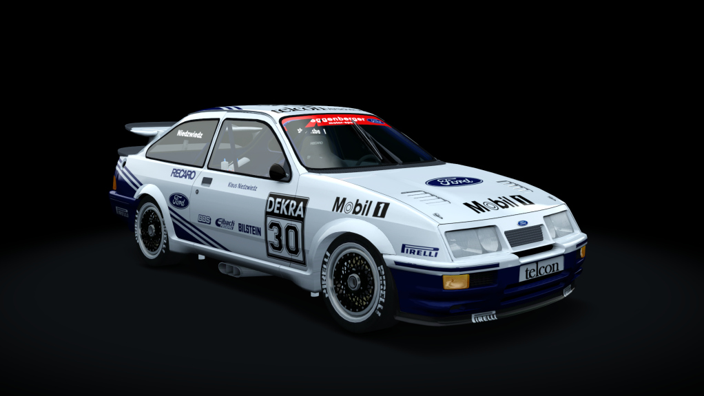 Ford Sierra RS500 DTM 90s JCY · 89dtm_030_niedzwiedz