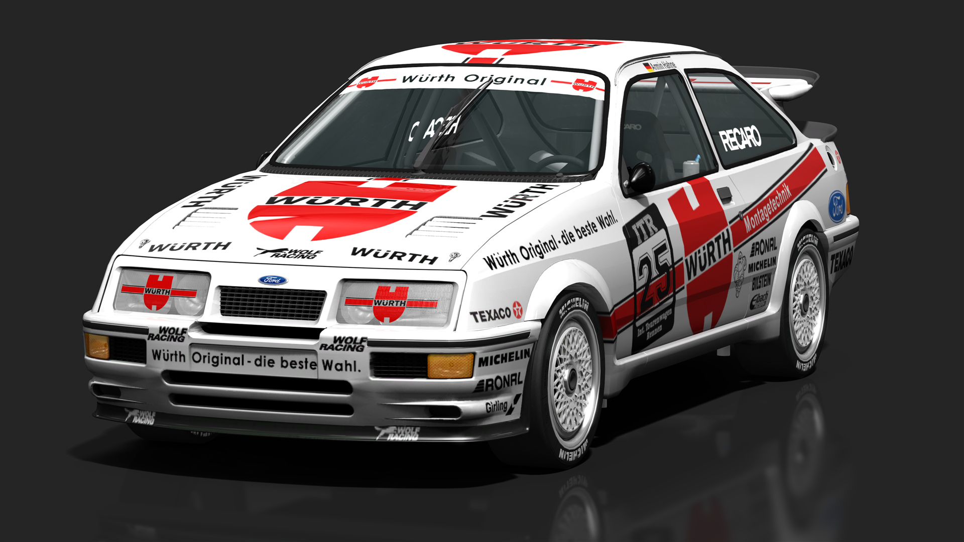 Ford Sierra RS500 - JCY + THR TTM · 25_88dtm_hahne