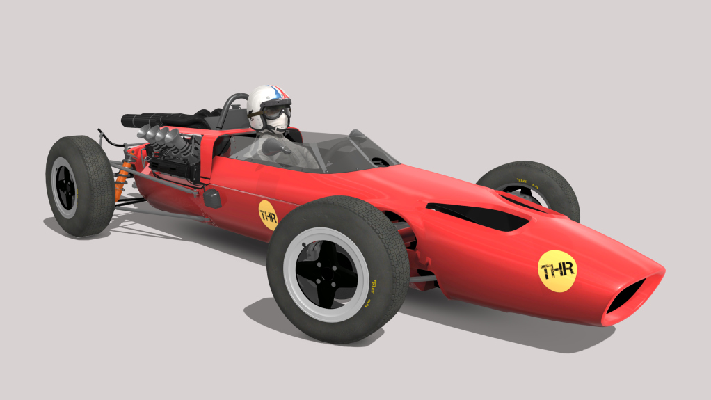 GPL66 Mclaren M2B · red