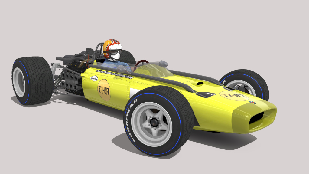 GPL BRM P83 · yellow