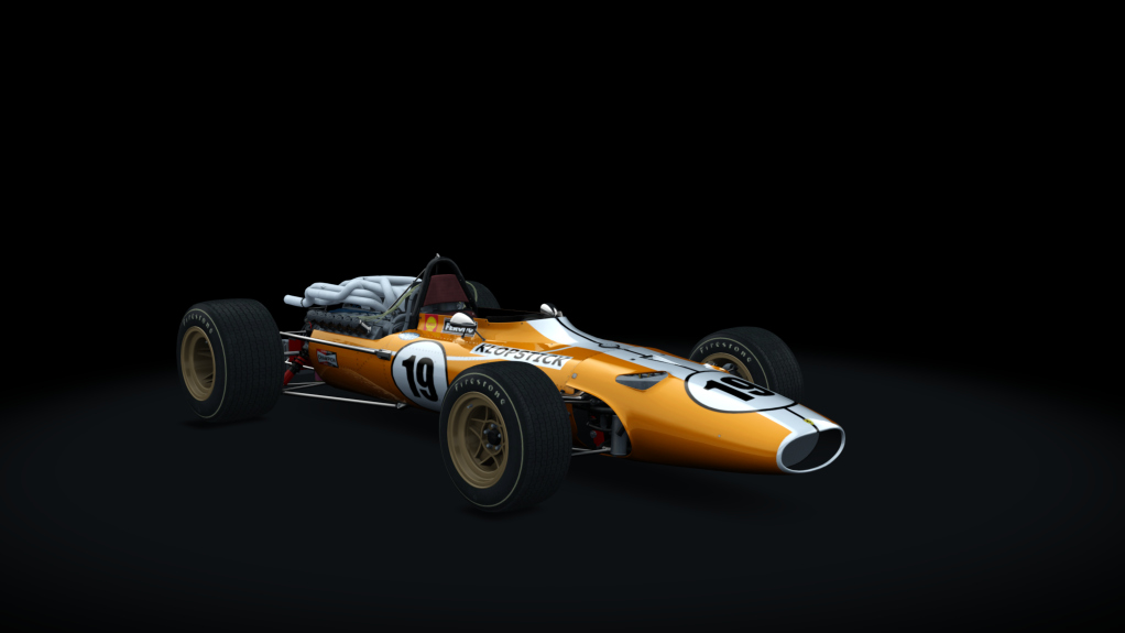 GPL Ferrari 312 · Klopstick_Orange_White_Nose