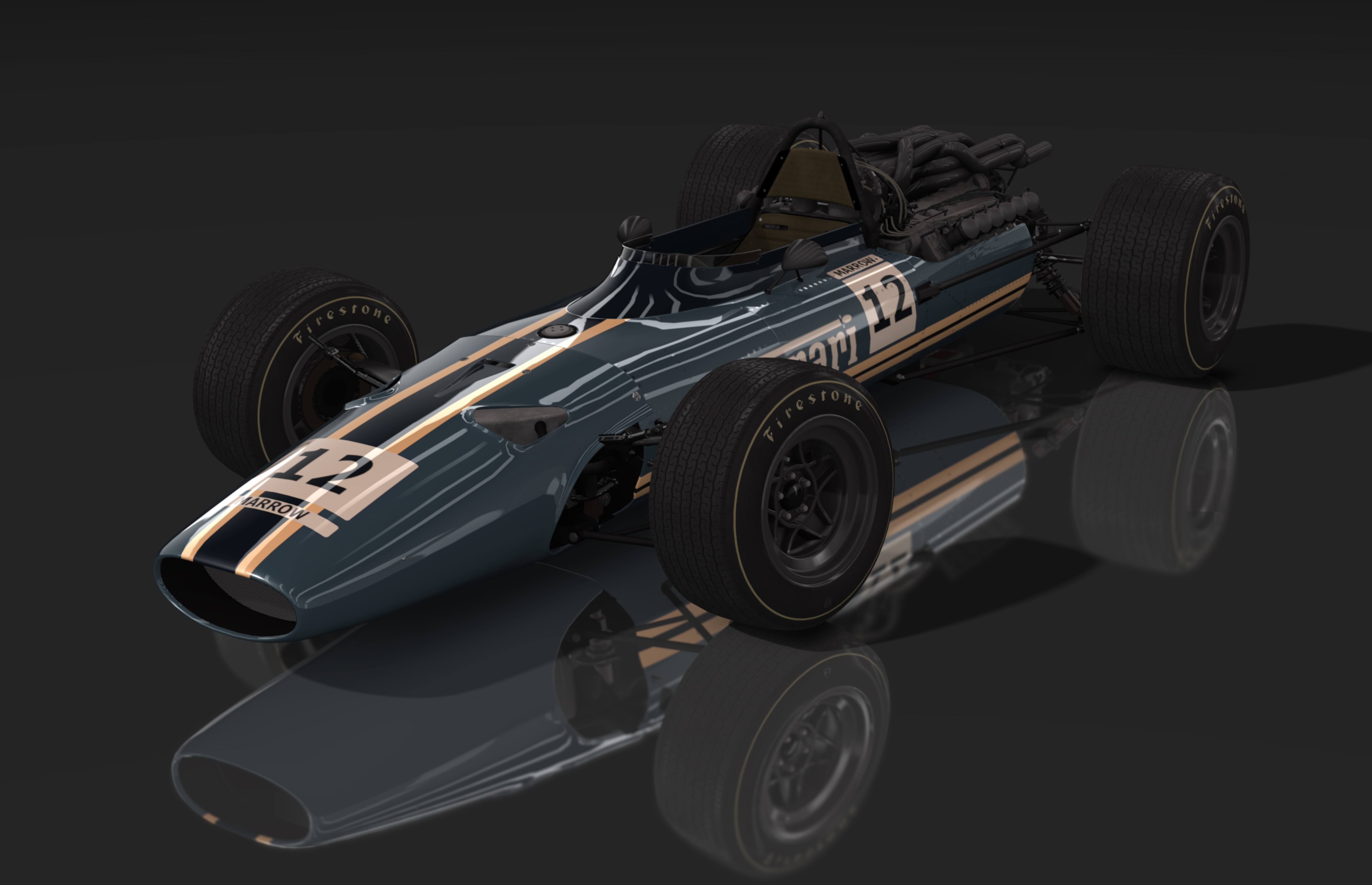 GPL Ferrari 312 · Marrow_Racing_2021