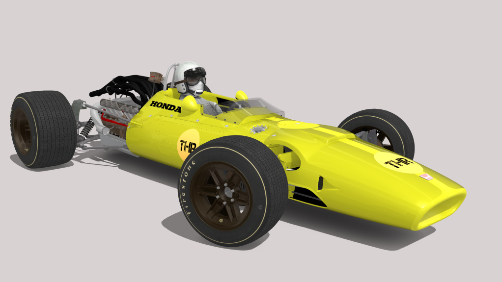 GPL Honda RA300 · yellow