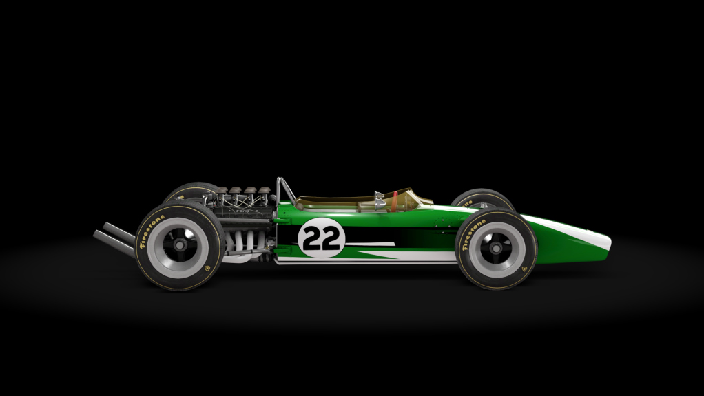 GPL Lotus 49 · 22-flashor-green