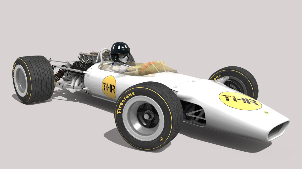 GPL Lotus 49 · white