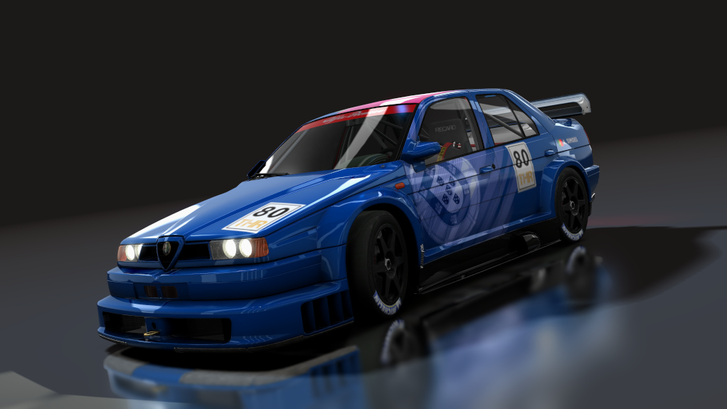 Alfa Romeo 155 TI V6 · 80-asimoes