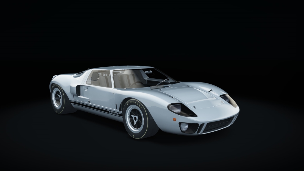Ford GT40 · white