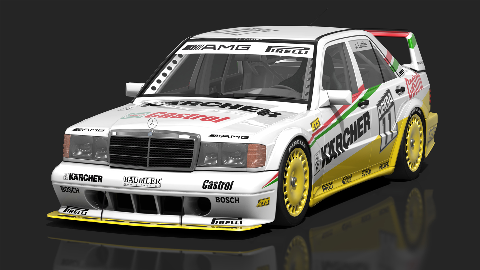 Mercedes-Benz 190E 2.5-16 Evolution II - THR TTM · 11_laffite_dtm1992
