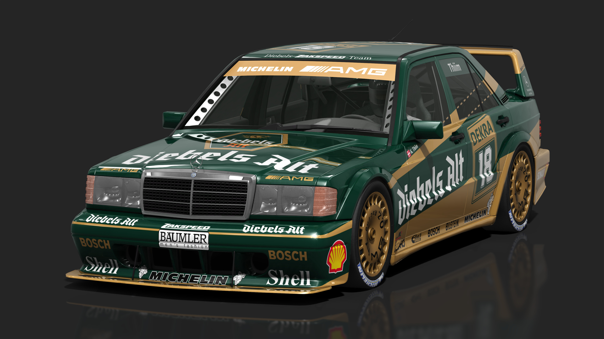 Mercedes-Benz 190E 2.5-16 Evolution II - THR TTM · 18_thiim_dtm1992