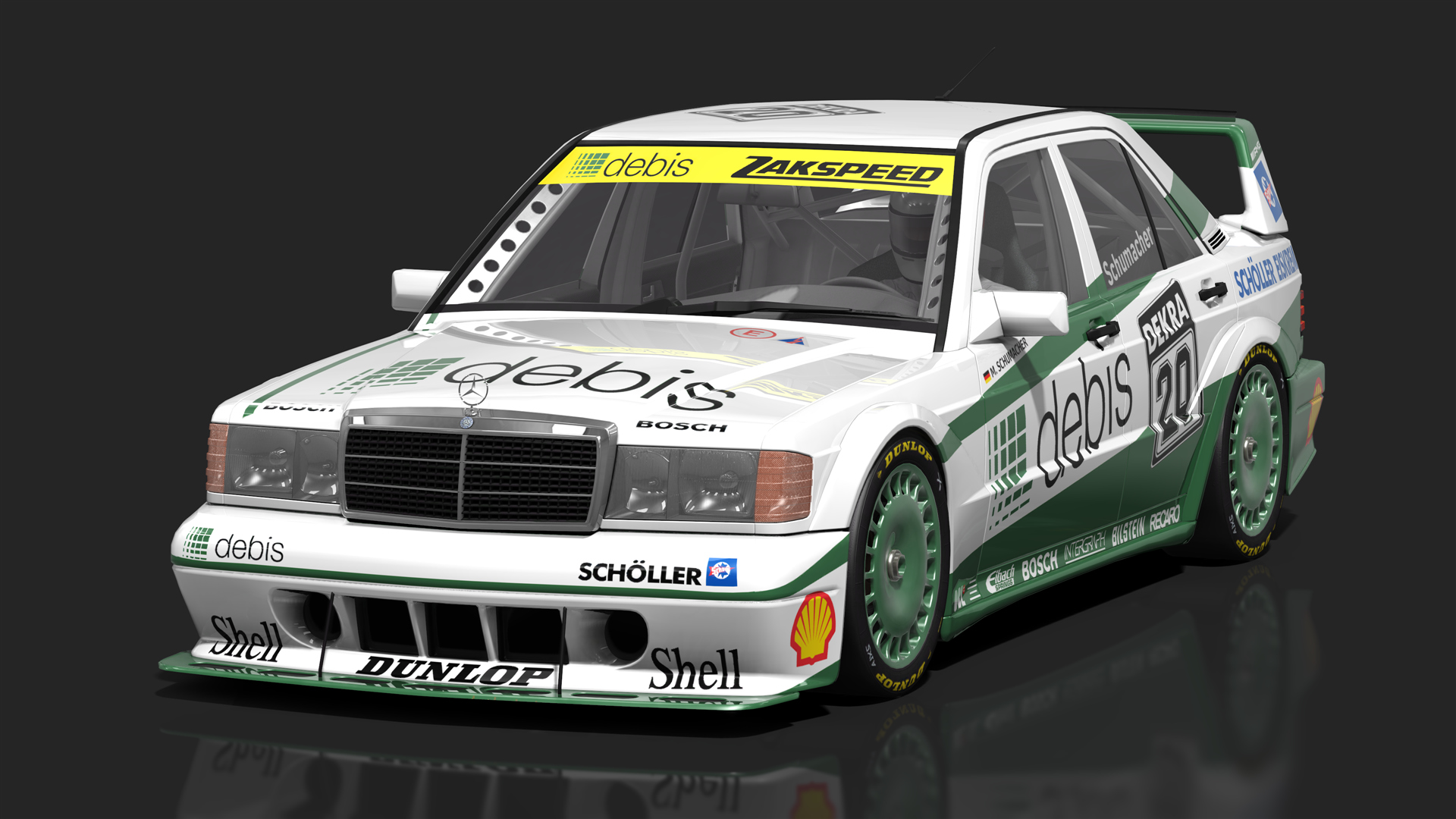 Mercedes-Benz 190E 2.5-16 Evolution II - THR TTM · 20_schumacher_dtm1991