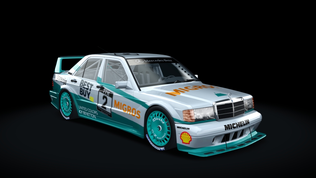 Mercedes-Benz 190E 2.5-16 Evolution II - THR TTM · 2_Daleks_TTM25
