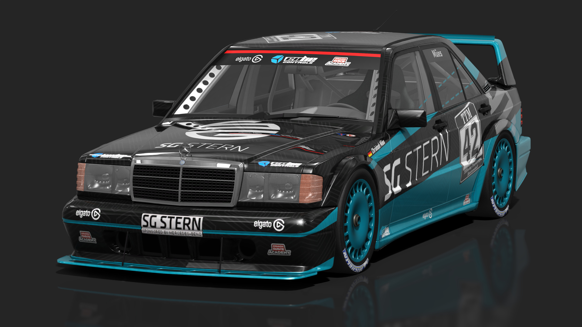 Mercedes-Benz 190E 2.5-16 Evolution II - THR TTM · 42_muees_ttm2025