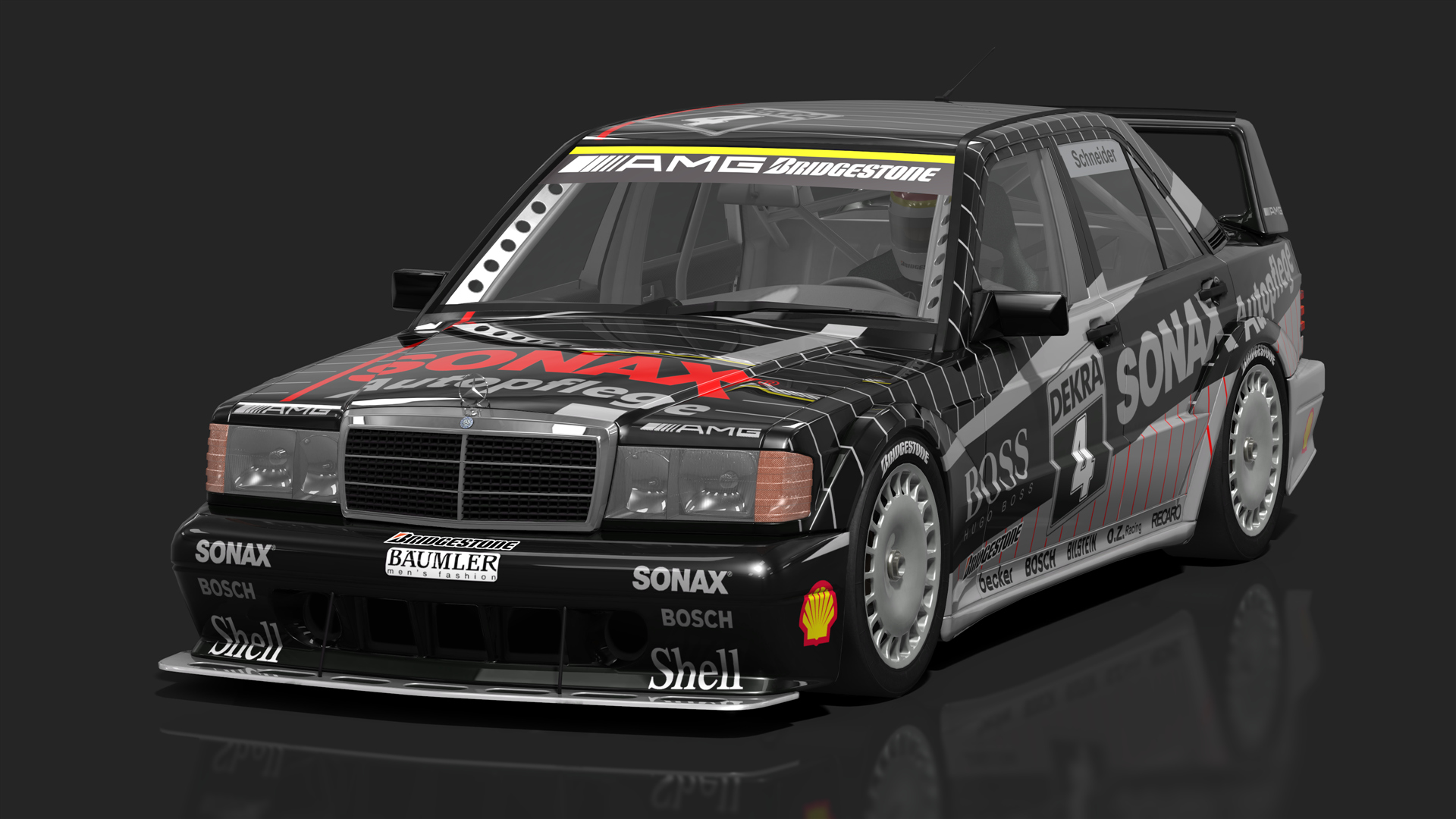 Mercedes-Benz 190E 2.5-16 Evolution II - THR TTM · 4_schneider_dtm1992