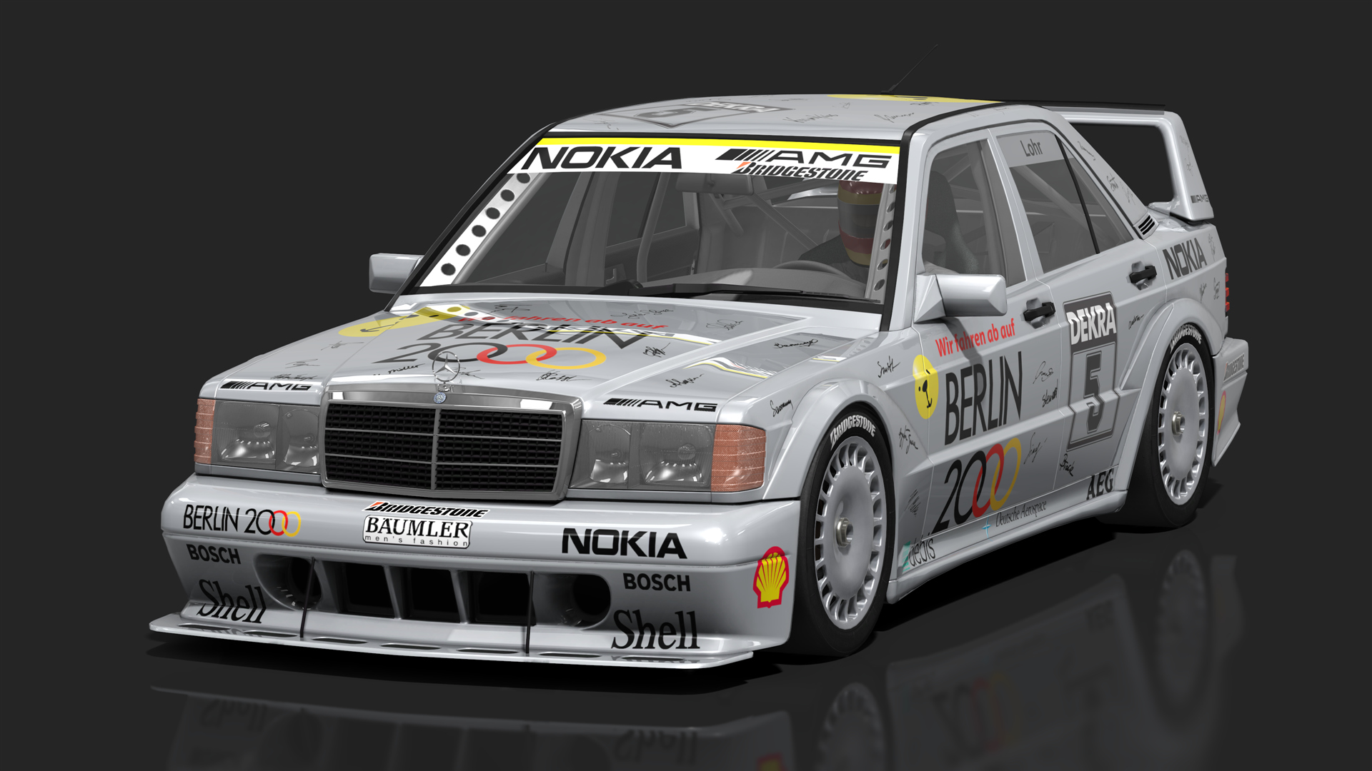 Mercedes-Benz 190E 2.5-16 Evolution II - THR TTM · 5_lohr_dtm1992