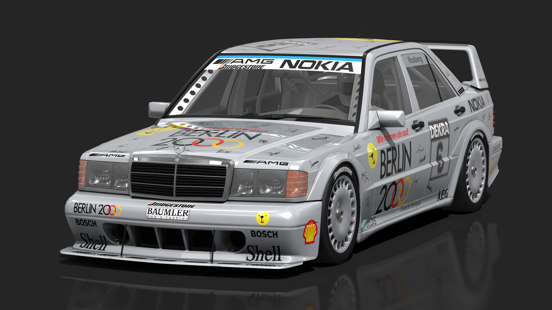 Mercedes-Benz 190E 2.5-16 Evolution II - THR TTM · 6_rosberg_dtm1992
