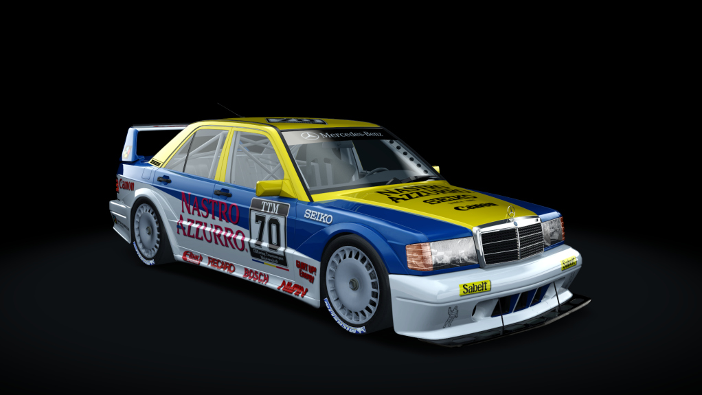 Mercedes-Benz 190E 2.5-16 Evolution II - THR TTM · 70_podasca_ttm2025