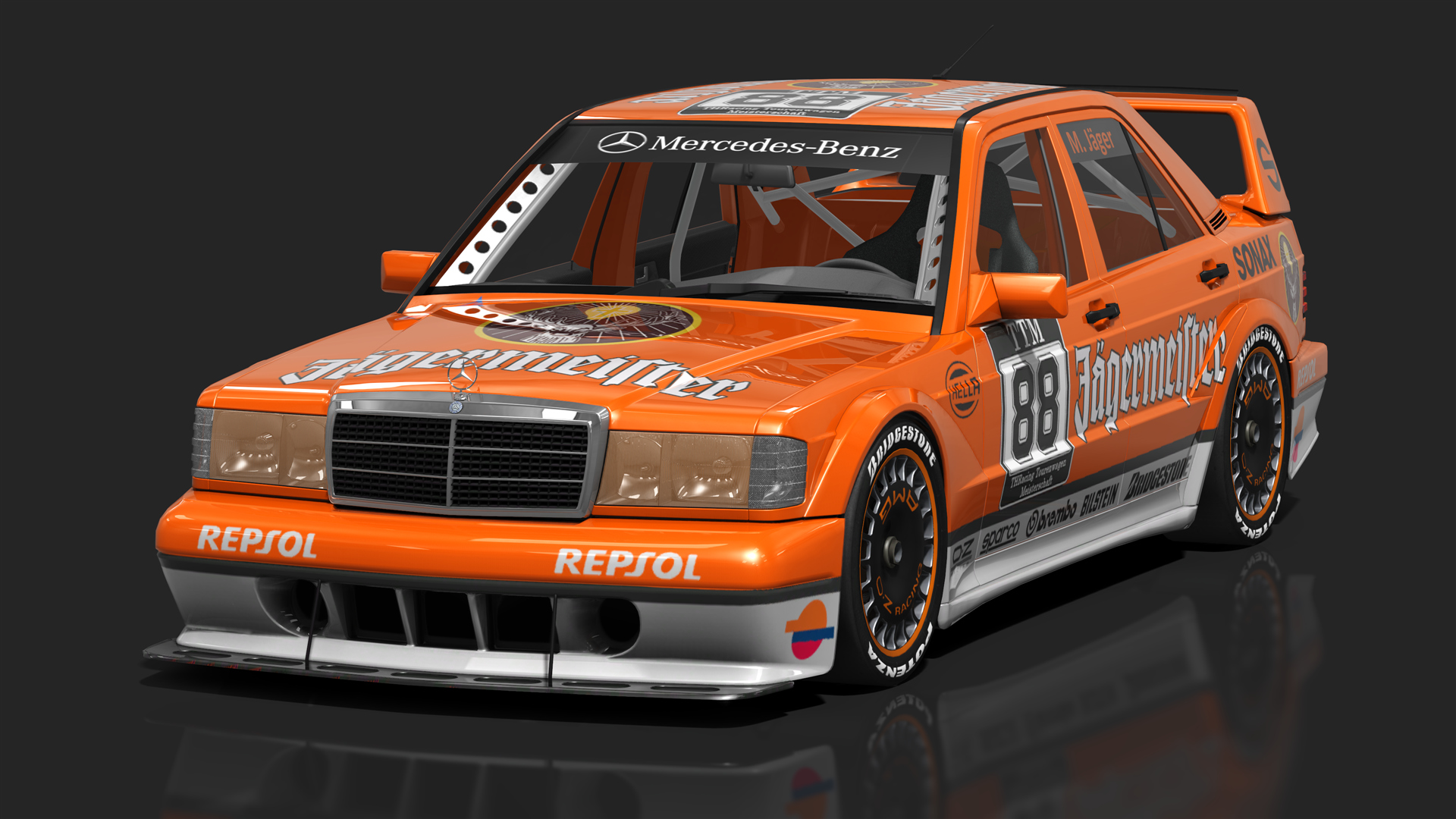 Mercedes-Benz 190E 2.5-16 Evolution II - THR TTM · 88_meisterJaeger_ttm2025