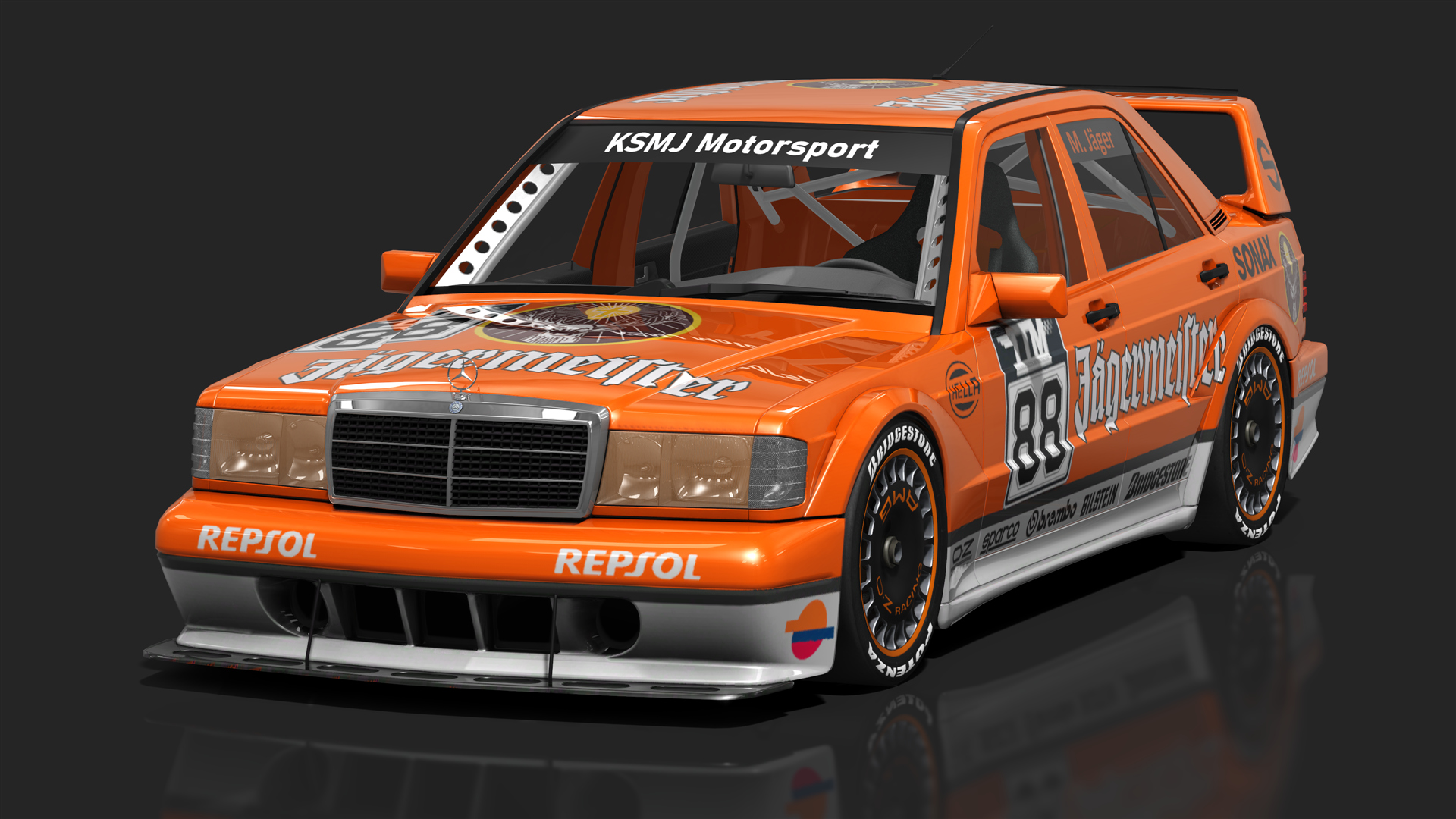 Mercedes-Benz 190E 2.5-16 Evolution II - THR TTM · 88_meisterJaeger_ttm2026