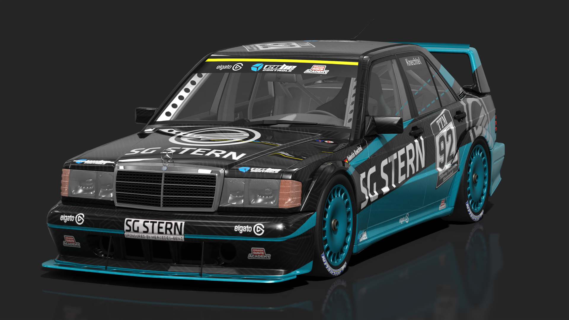 Mercedes-Benz 190E 2.5-16 Evolution II - THR TTM · 92_knechtel_ttm2024